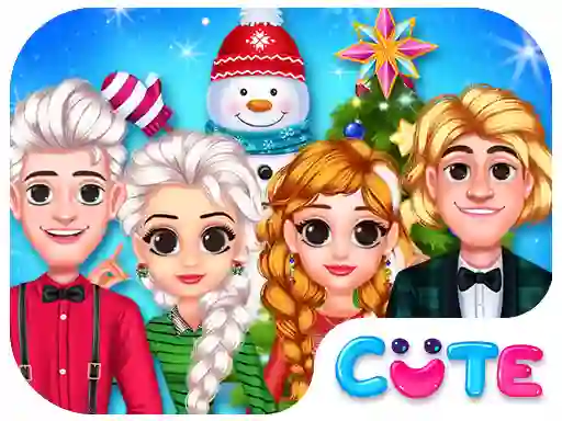 遊戲Frozen Princess Christmas Celebration在線