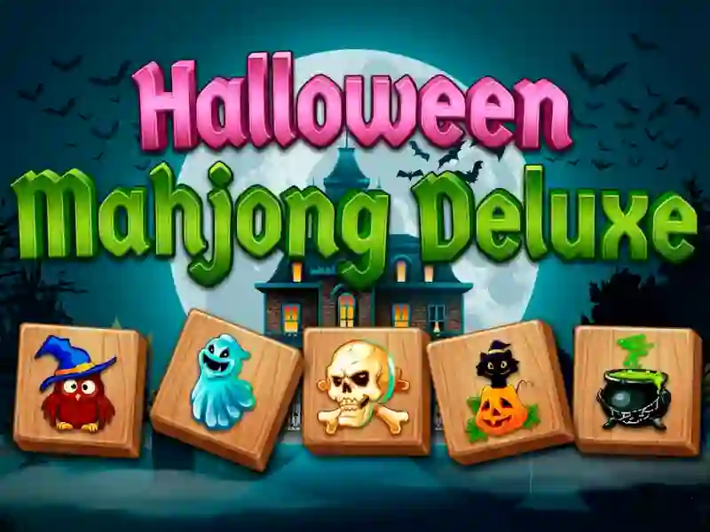 遊戲Halloween Mahjong Deluxe在線