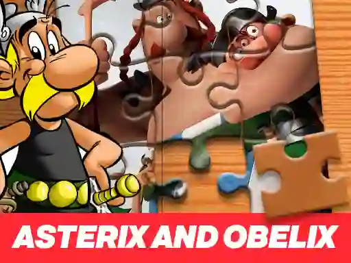 遊戲Asterix and Obelix Jigsaw Puzzle在線