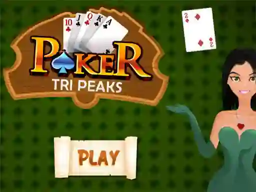 遊戲Poker Tri Peaks在線