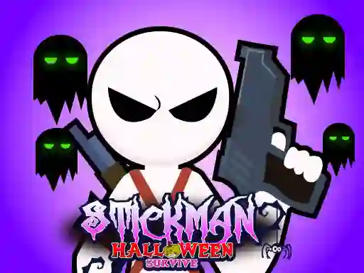 遊戲Stickman Halloween Survive在線