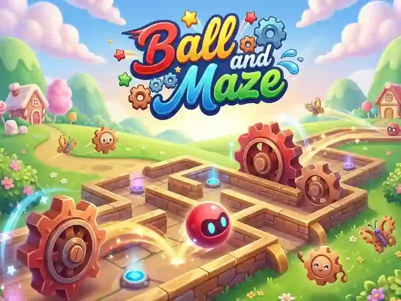 遊戲Ball and Maze在線