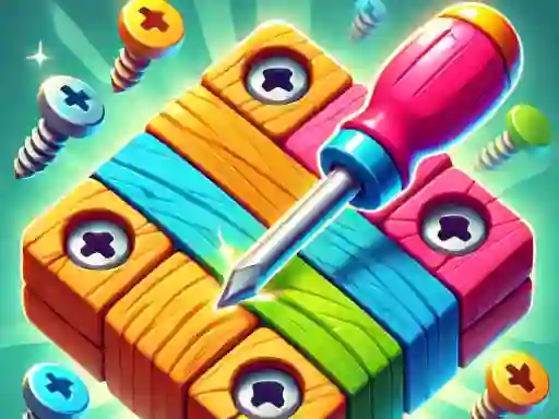 遊戲Unscrew Wood Puzzle在線