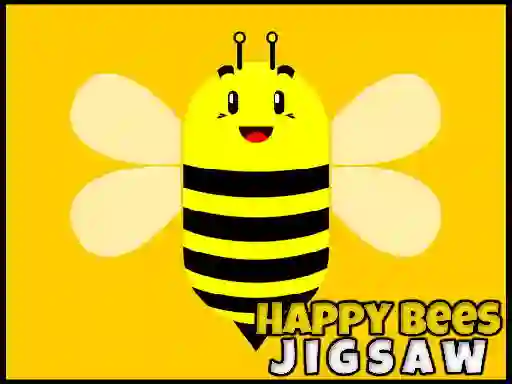 遊戲Happy Bees Jigsaw在線