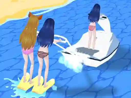 遊戲Girl Surfer 3D在線