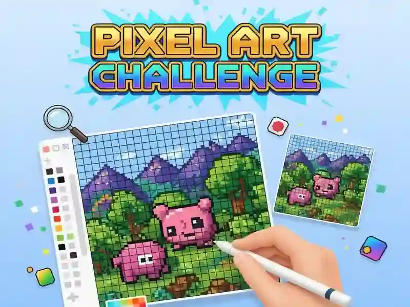 遊戲Repeat Pixel Art在線