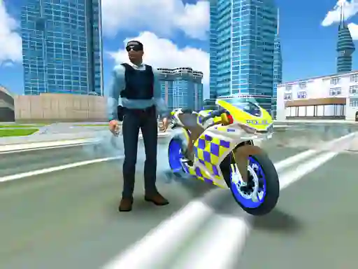 遊戲Police Motorbike Traffic Rider在線