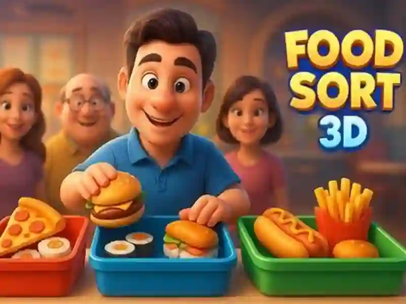 遊戲Food Sort 3D在線