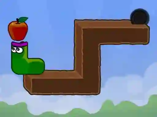 遊戲Apple Worm在線