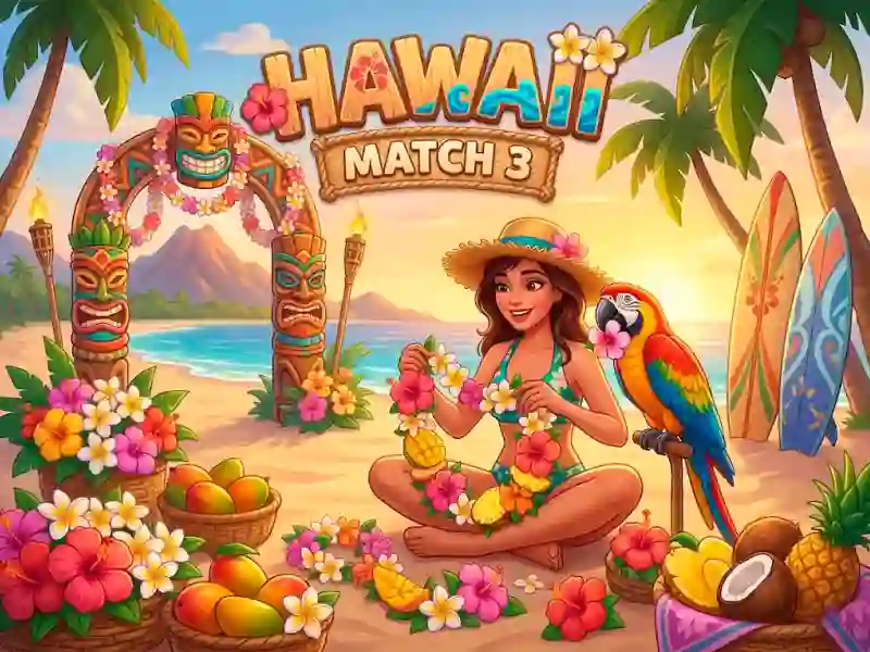 遊戲Hawaii Match 3在線