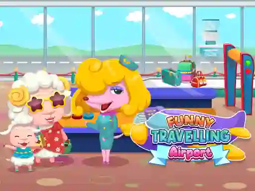 遊戲Funny Travelling Airport在線
