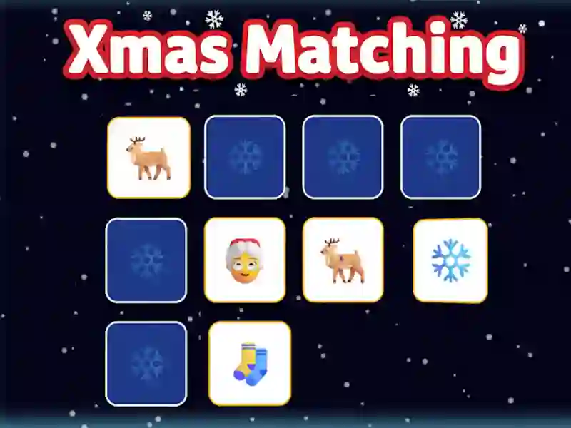 遊戲Xmas Matching在線