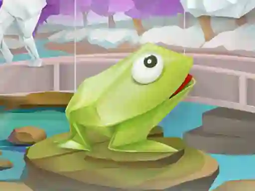 遊戲Animal Origami Coloring在線
