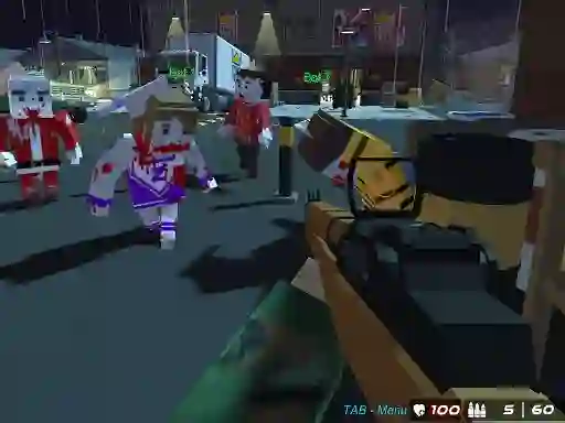 遊戲GunGame 24 Pixel在線