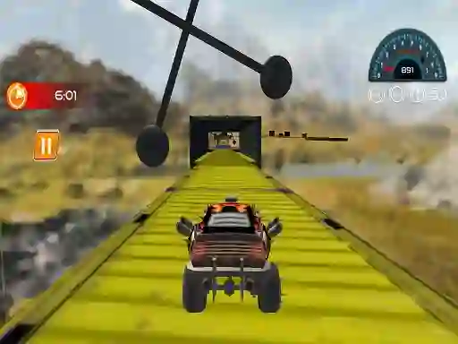 遊戲Mega Levels Car Stunt Impossible Track在線