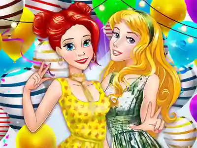 遊戲Best Party Outfits for Princesses在線