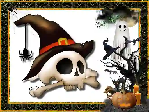 遊戲Halloween Puzzle Challenge在線