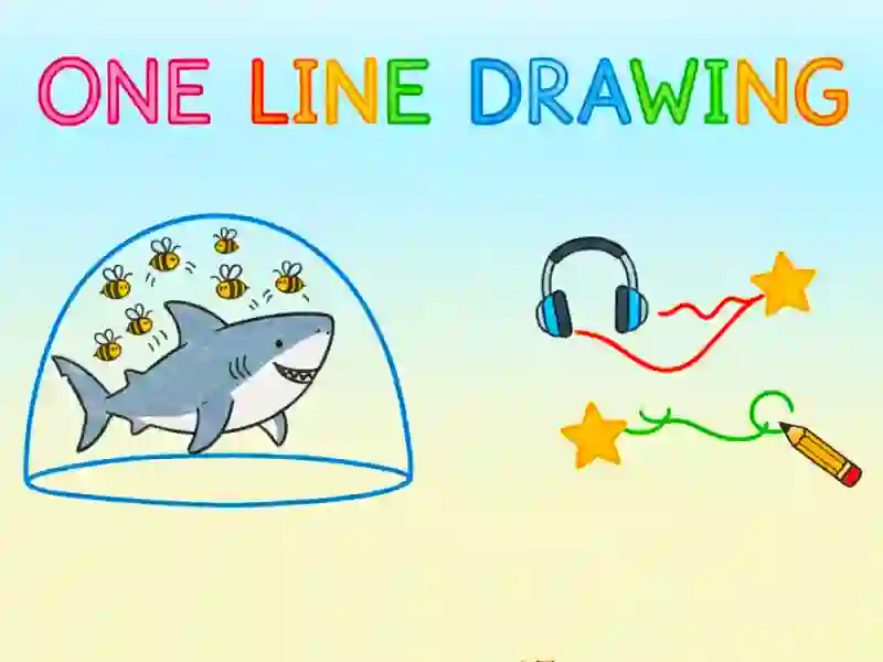 遊戲One Line Drawing在線