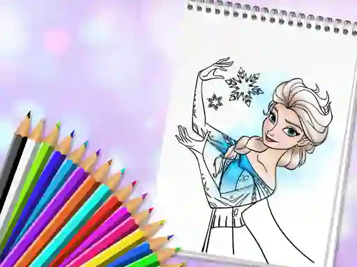 遊戲Amazing Princess Coloring Book在線