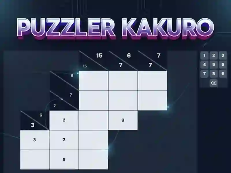 遊戲Puzzler Kakuro在線