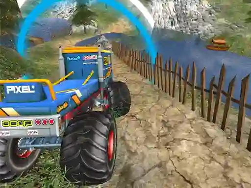 遊戲Monster Truck Offroad Driving Mountain在線