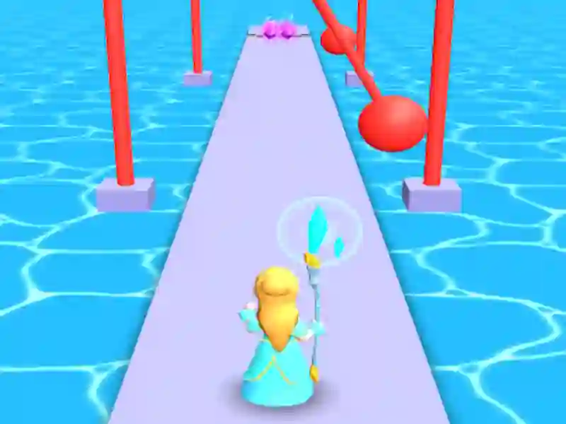 遊戲Frozen Race 3D在線