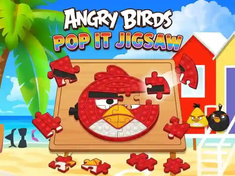 遊戲Angry Birds Pop It Jigsaw在線