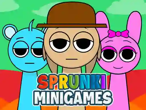 遊戲Sprunki Mini Games在線