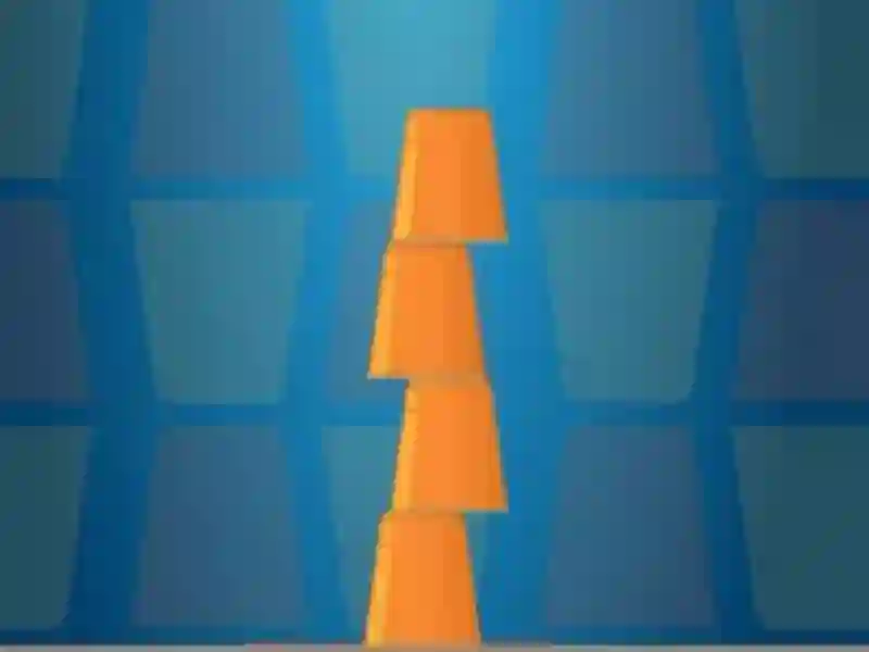 遊戲Cups Tower Builder在線