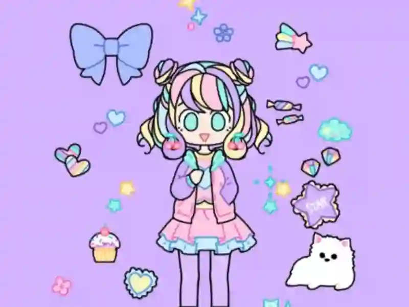 遊戲Pastel Girl Dress Up在線