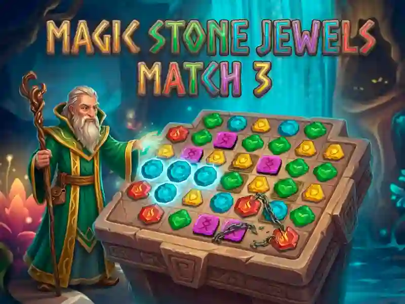 遊戲Magic Stone Jewels Match 3在線