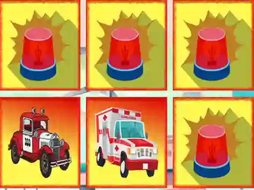 遊戲Emergency Trucks Memory在線