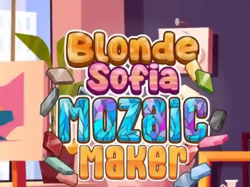遊戲Blonde Sofia: Mozaic Maker在線