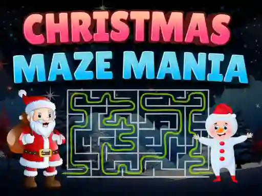 遊戲Christmas Maze Mania在線