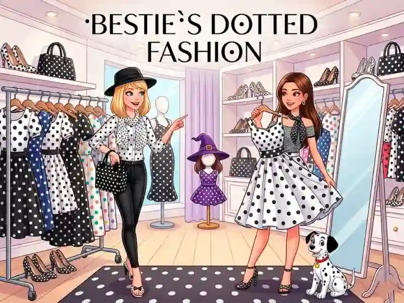 遊戲Bestie`s Dotted Fashion在線