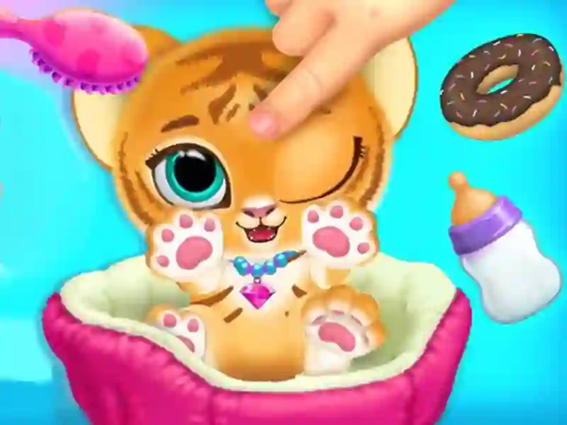 遊戲Baby Tiger Care在線