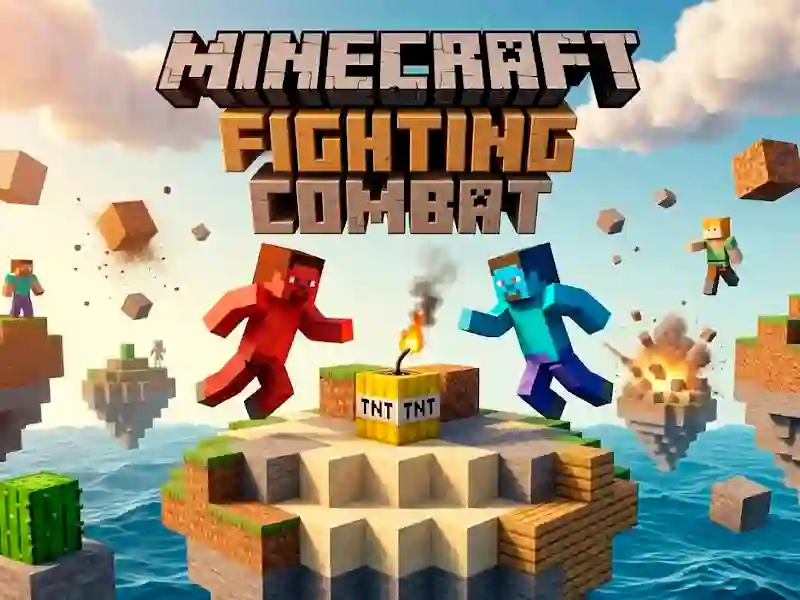 遊戲Minecrafts Fighting Combat在線
