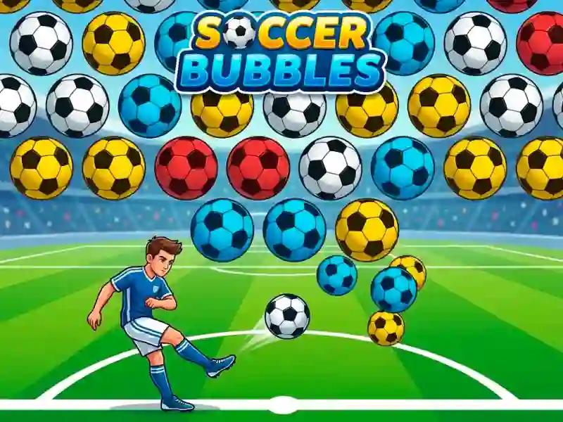 遊戲Soccer Bubbles在線