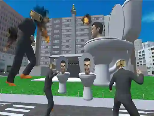 遊戲Skibidi Toilet Rage在線