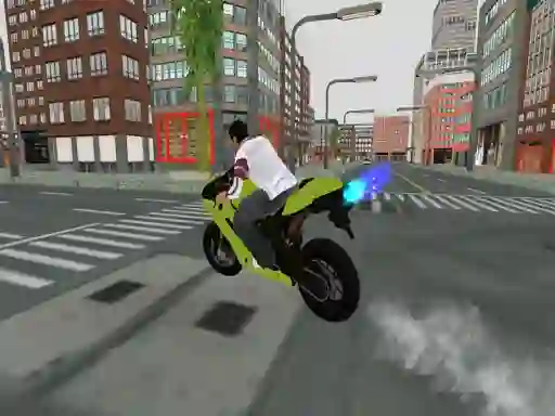 遊戲Heavy Bikes City Parking Game 3D在線