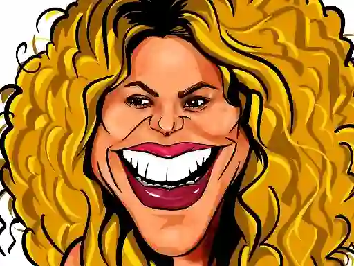 遊戲Shakira Funny Face在線