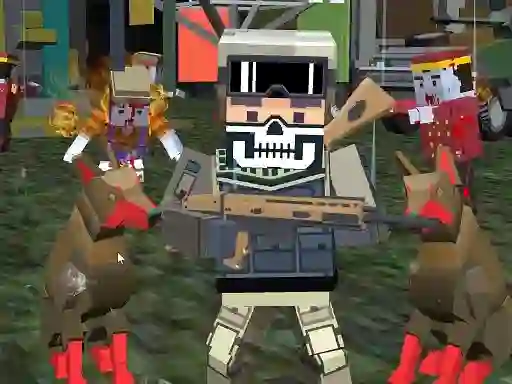 遊戲MultiGun Arena 3D Zombie Survival在線
