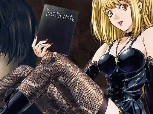 遊戲Death Note Anime Jigsaw Puzzle Collection在線