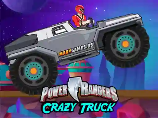 遊戲Power Rangers Crazy Truck在線