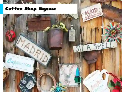 遊戲Coffee Shop Jigsaw在線