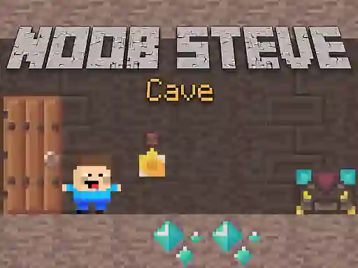 遊戲Noob Steve Cave在線