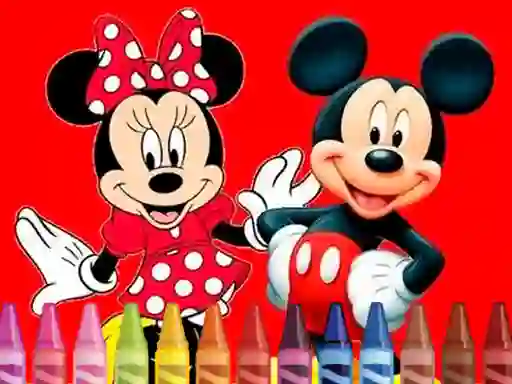 遊戲Mickey Mouse Coloring在線