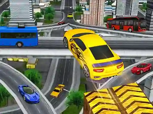 遊戲Crazy Car Impossible Stunt Challenge Game在線