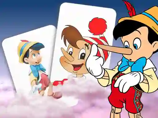 遊戲Pinocchio Memory card Match在線
