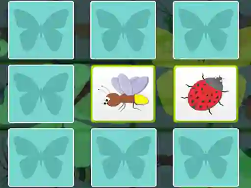 遊戲Kids Memory game - Insects在線